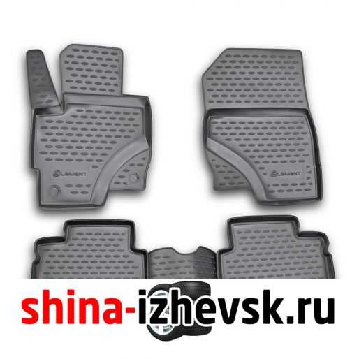 Коврик Autofamily коврики в салон для MITSUBISHI Colt 5D 10/2009- , 4 шт. ) в Ижевске